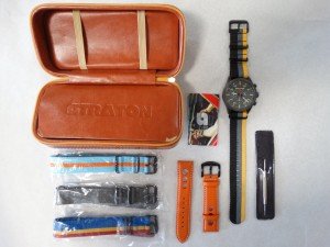 Straton Vintage Driver Chrono Watch with Battery