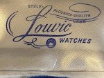 Vintage LOUVIC Swiss Ladies Wind-Up Watch with Diamonds