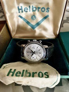 Helbros Invincible Chronograph Cal-7733 Vintage Watch