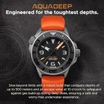 UNDONE Aquadeep Men's Automatic Dive Watch 43mm 500M