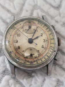 1940s Vintage WW2 Military Pilot Chronograph Watch