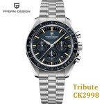 Vintage Racing Style Chronograph Watch for Men
