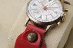 Sheffield Vintage Chronograph Watch with Snail Design