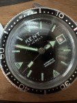 1960s Kent Stainless Steel Dive Watch