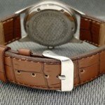 Vintage HMT Pilot Hand-Wind Men's Orange Dial Watch