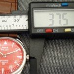 Vintage HMT Pilot Hand-Wind Men's Orange Dial Watch