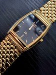 Rare Seiko Vintage Gold Slim Tank Watch