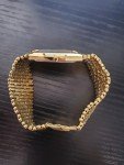 Rare Seiko Vintage Gold Slim Tank Watch