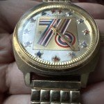 1976 Bicentennial Men's Gold Mechanical Watch