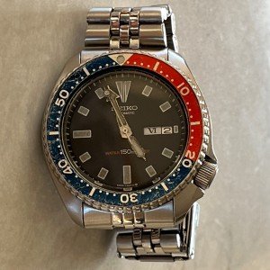 Vintage Seiko Slim-Turtle Dive Watch 6309-729A