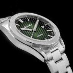 Vintage Men's Automatic Diver Watch with Sunburst Dial