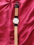 Rare Seiko Super Slim Gold Leather Vintage Watch
