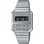 Casio A100WE-7B Vintage Silver Tone Digital Watch