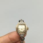 Vintage Bulova Diamond Art Deco Ladies Watch