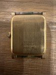 Rare Catena Swiss Gold Electroplated Mechanical Tank Watch