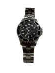 1990s Timex Dive Sport Men's Watch 43mm Black Face