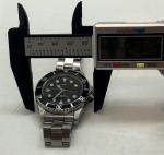 1990s Timex Dive Sport Men's Watch 43mm Black Face