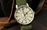 Soviet Military Pilot Wings Vintage Mechanical Watch