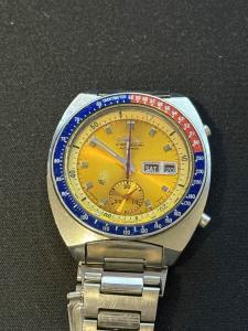 Seiko Pogue Pepsi Chronograph Automatic Watch 6139-6002