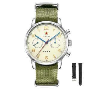 TOPHILL Men's Vintage Pilot Chronograph Watch 1963
