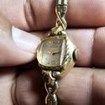 Wadsworth Ladies Vintage Cocktail Watch 10k RGP