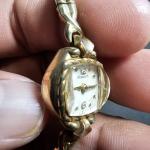 Wadsworth Ladies Vintage Cocktail Watch 10k RGP
