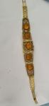 Vintage Amber Cocktail Watch for Women