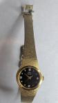 Seiko Vintage Gold and Black Cocktail Watch