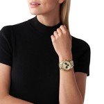 Michael Kors Gold-Tone Lexington Men's Chronograph Watch