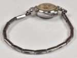 Elgin Swiss Silver Tone Vintage Cocktail Watch