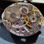 1933 Elgin Diamond Bezel Star Dial Cocktail Watch