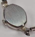 Elgin Swiss Silver Tone Vintage Cocktail Watch