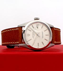 Men's Vintage Rolex Oyster Perpetual Silver Dial 34mm
