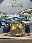 ROLEX Oyster Perpetual Datejust 36mm Gold Watch