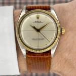1960s Rolex Oyster Perpetual Two Tone Men's Watch