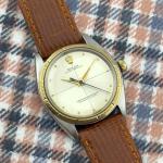 1960s Rolex Oyster Perpetual Two Tone Men's Watch