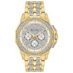 Bulova Men's Gold Tone Multi-Function Quartz Watch