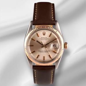 Rolex Datejust 36mm Rose Gold Men's Watch