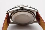 Rolex Date 1501 Vintage Men's Watch with Brown Leather Band