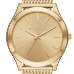Michael Kors Slim Runway Gold-Tone Men's Watch