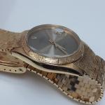Vintage Rolex 31mm Zephyr 18K Gold Watch
