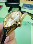 Rolex Oyster Perpetual 14K Gold Vintage Watch