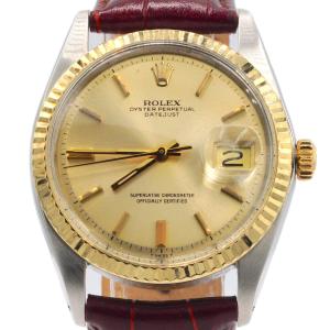 Men's Vintage Rolex Datejust 1601 Two-Tone Watch