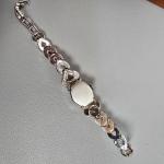 Exim Women's Vintage Cocktail Swiss Watch with Rhinestones