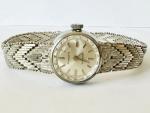 Memphis Ladies Sterling Silver Cocktail Mechanical Watch