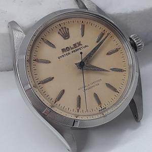 Rolex Oyster Perpetual 34mm Steel Vintage Watch