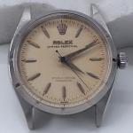 Rolex Oyster Perpetual 34mm Steel Vintage Watch