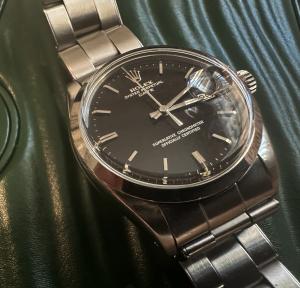 Rolex Oyster Perpetual Date 1500 Men's Vintage Watch