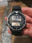 Vintage Citizen Windsurfer Alarm Chronograph Watch