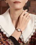Lola Rose Women's Vintage Leather Strap Watch